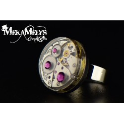 Bague "Purple Rain "