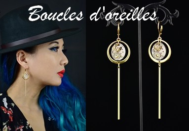 boucles d'oreilles